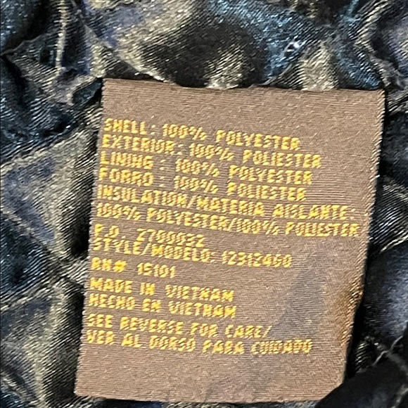 Weather Tamer Men's Faux Suede Black Jacket with Brown Collar Size XL - Picture 6 of 7